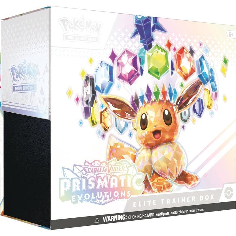 Buy Pokemon Trading Card Game Prismatic Evolutions Elite Trainer Box – | Pokémon TCG – Pokebundles Ireland