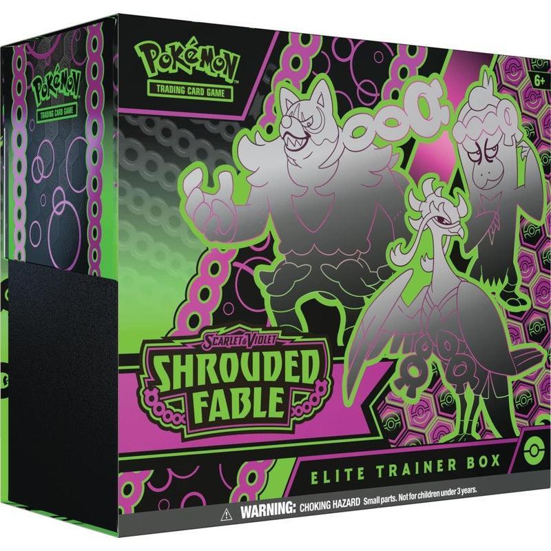 Buy Pokemon Trading Card Game Scarlet & Violet - Shrouded Fable - Elite Trainer Box – | Pokémon TCG – Pokebundles Ireland