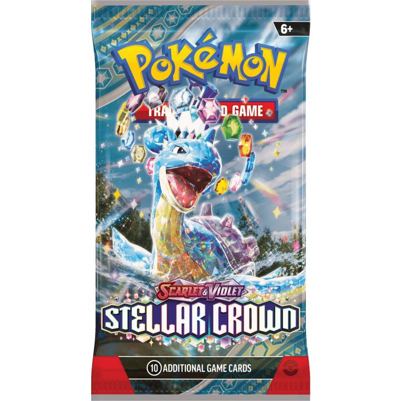 Buy Pokemon Trading Card Game Stellar Crown Booster Packs – | Pokémon TCG – Pokebundles Ireland