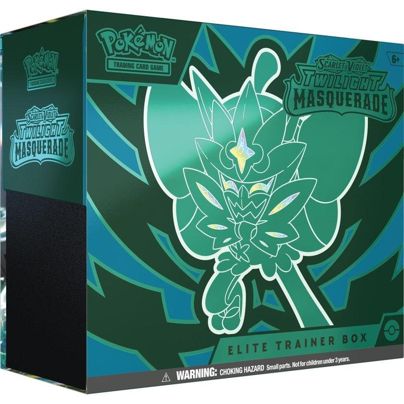 Buy Pokemon Trading Card Game Twilight Masquerade Elite Trainer Box – | Pokémon TCG – Pokebundles Ireland