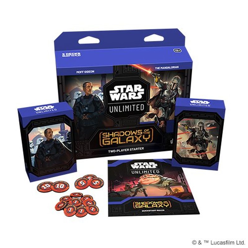 Buy Star Wars Unlimited Shadows of the Galaxy Two Player Starter Deck – | Pokémon TCG – Pokebundles Ireland