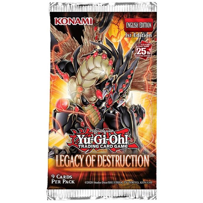 Buy Yu Gi Oh! Legacy of Destruction Booster Pack – | Pokémon TCG – Pokebundles Ireland