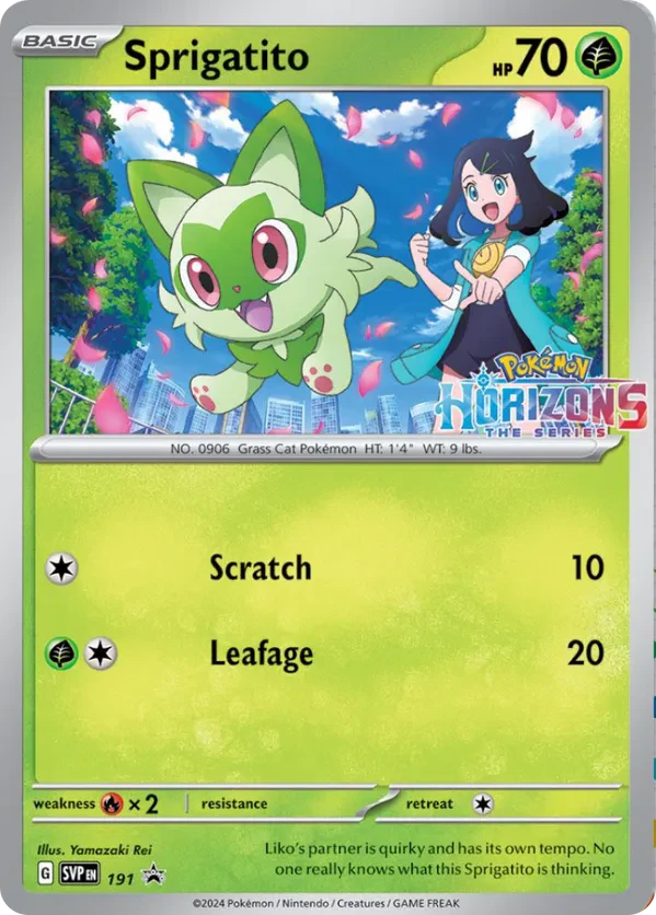 Sprigatito 191 Scarlet & Violet Promo