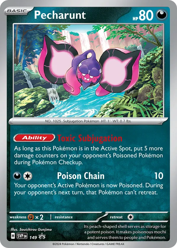 Pecharunt 149 Scarlet & Violet Promo