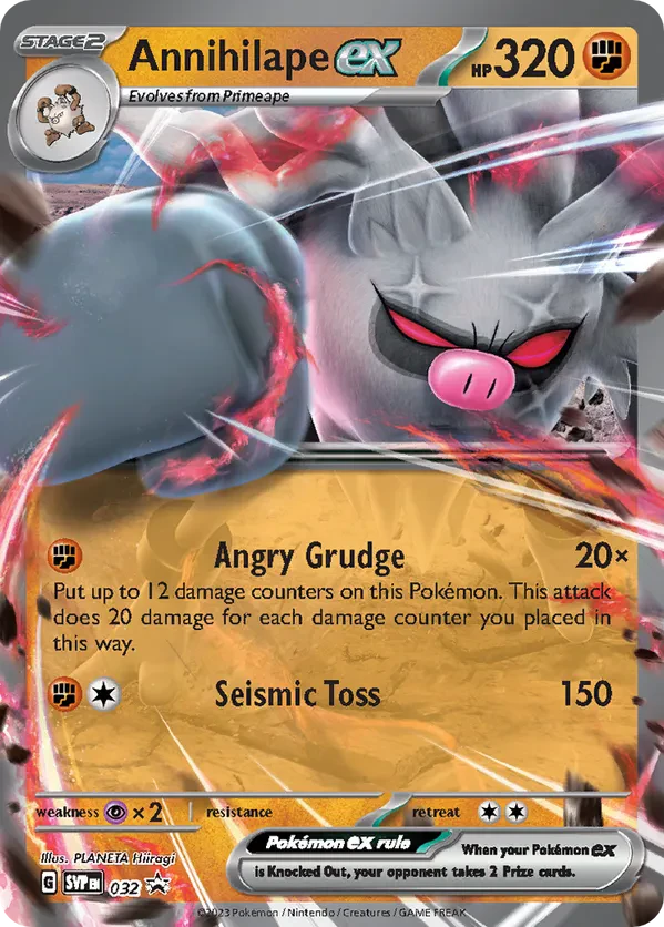 Annihilape ex 032 Scarlet & Violet Promo
