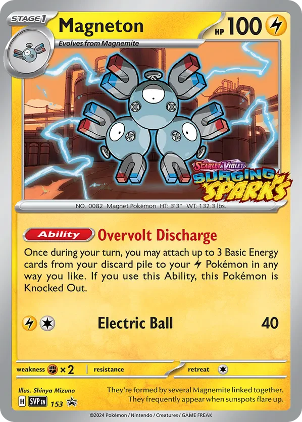 Magneton 153 Scarlet & Violet Promo