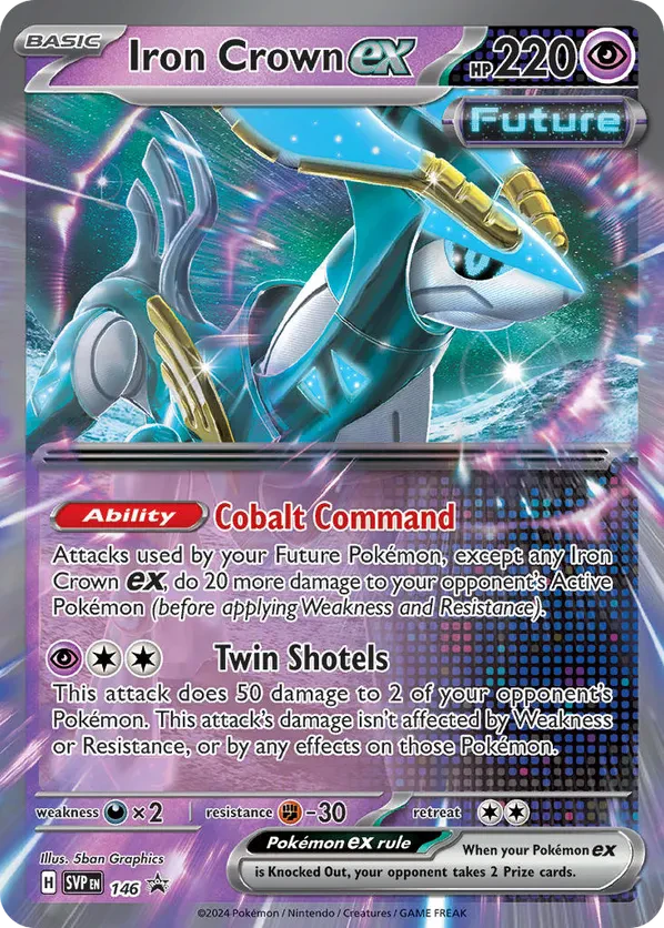 Iron Crown ex 146 Scarlet & Violet Promo