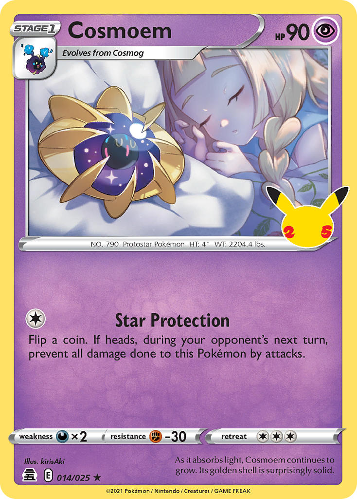 Pokemon TCG Cosmoem 014/025 - Celebrations