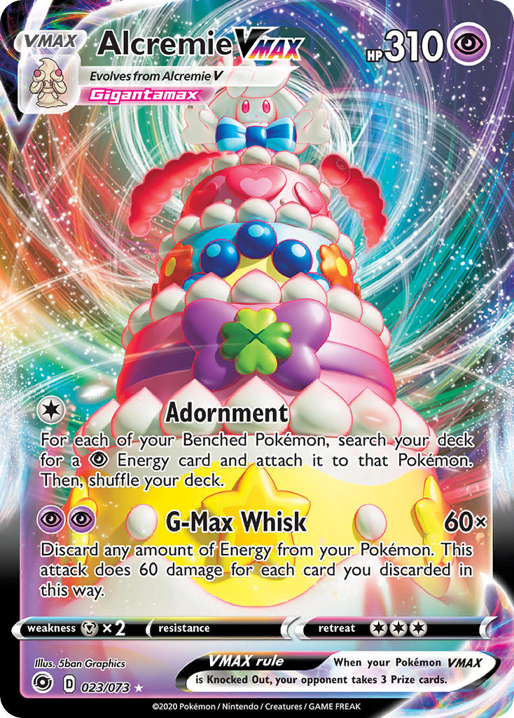 Pokemon TCG Alcremie VMAX 023/073 - Champion's Path