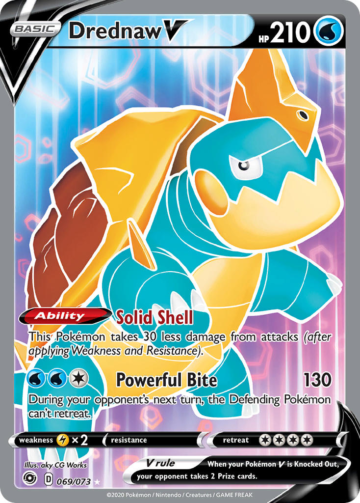 Pokemon TCG Drednaw V 069/073 - Champion's Path
