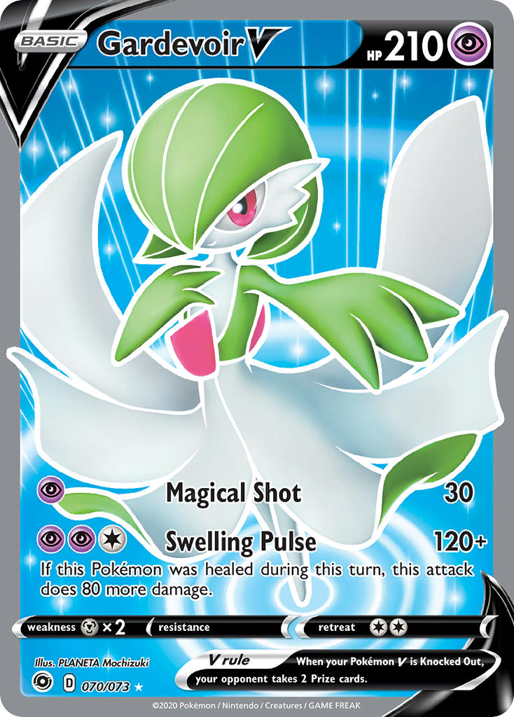 Pokemon TCG Gardevoir V 070/073 - Champion's Path
