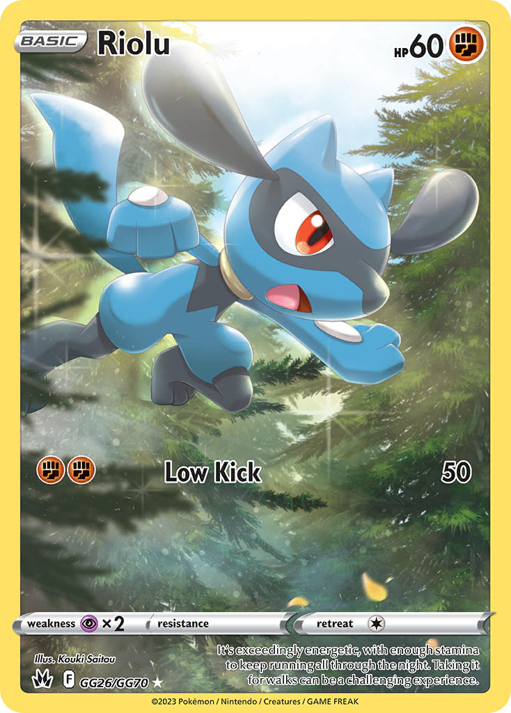 Pokemon TCG Riolu GG26/GG70 - Crown Zenith