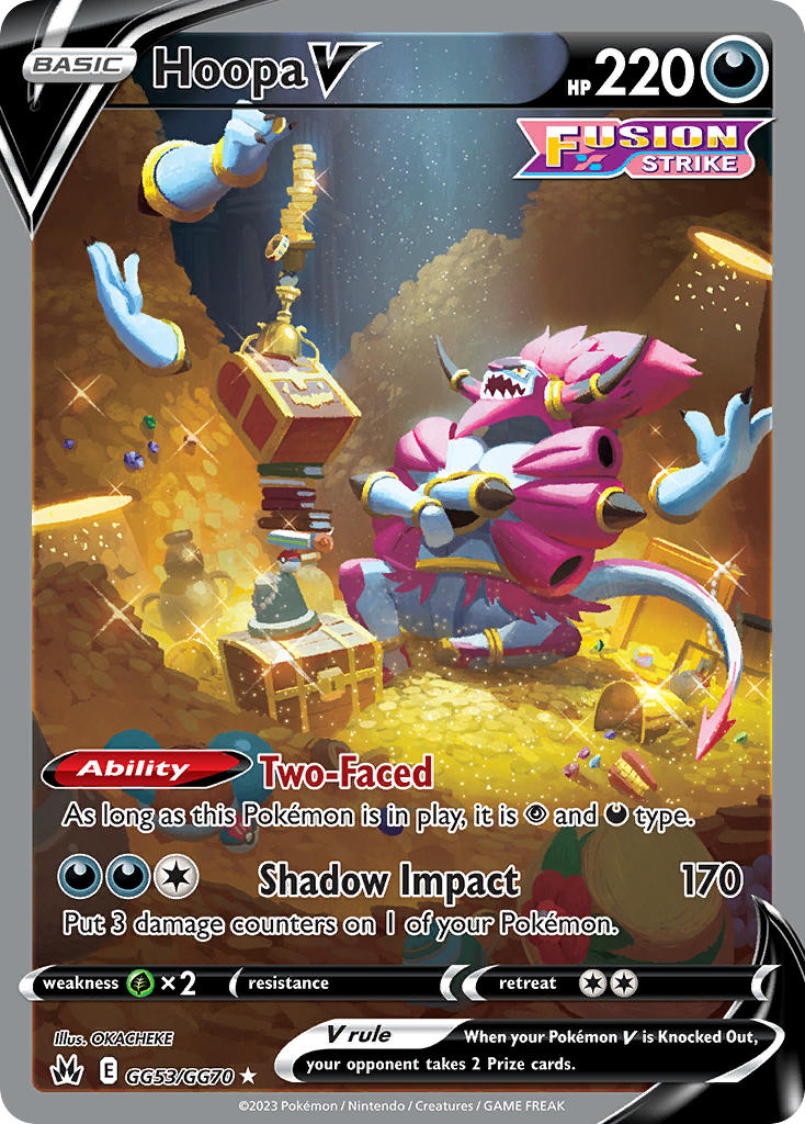 Pokemon TCG Hoopa V GG53/GG70 - Crown Zenith