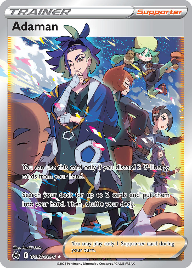 Pokemon TCG Adaman GG57/GG70 - Crown Zenith