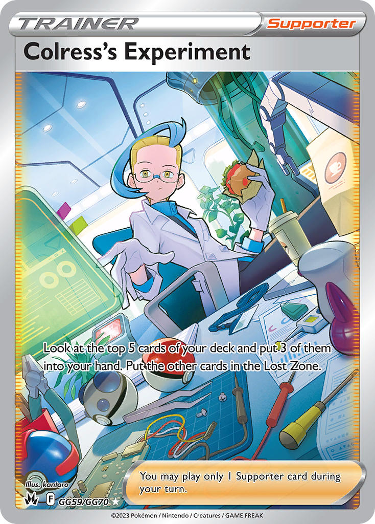 Pokemon TCG Colress’s Experiment GG59/GG70 - Crown Zenith