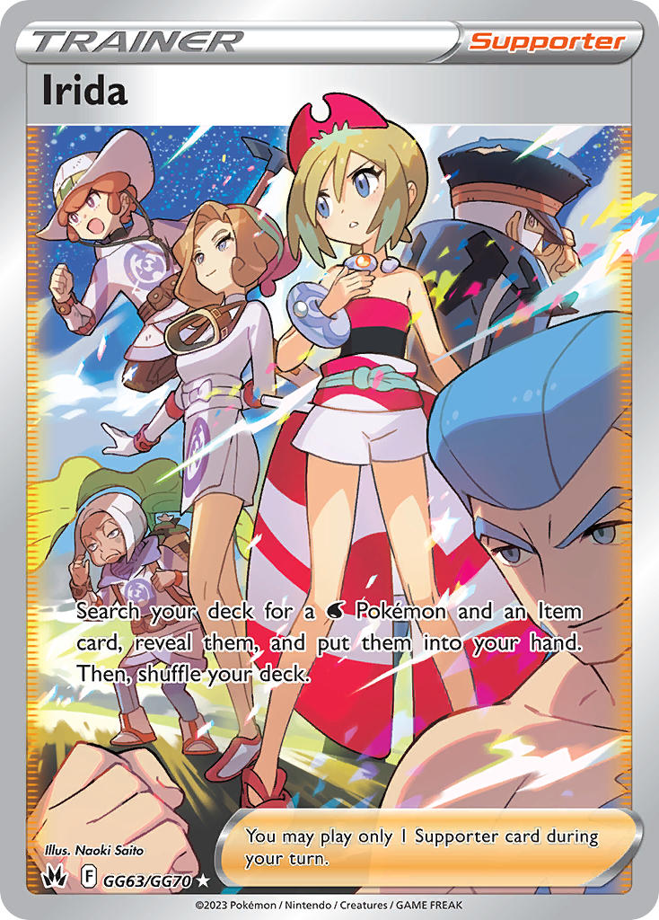 Pokemon TCG Irida GG63/GG70 - Crown Zenith