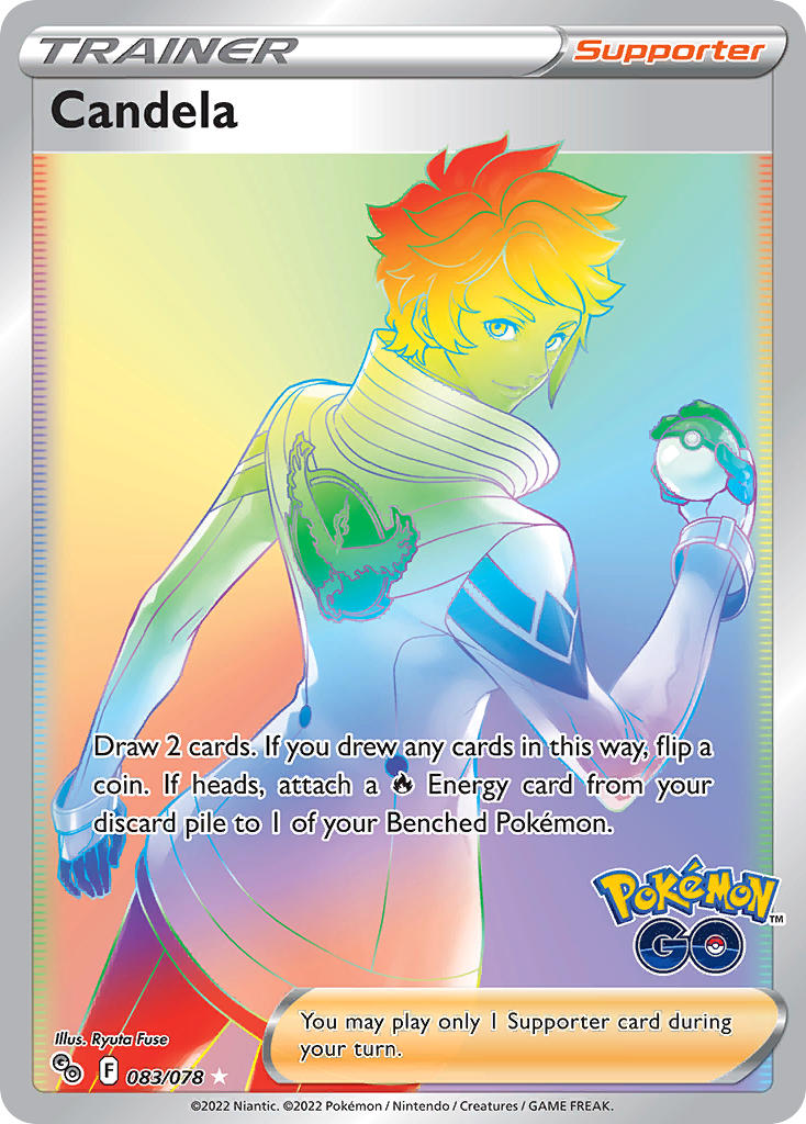 Pokemon TCG Candela 083/078 - Pokemon GO