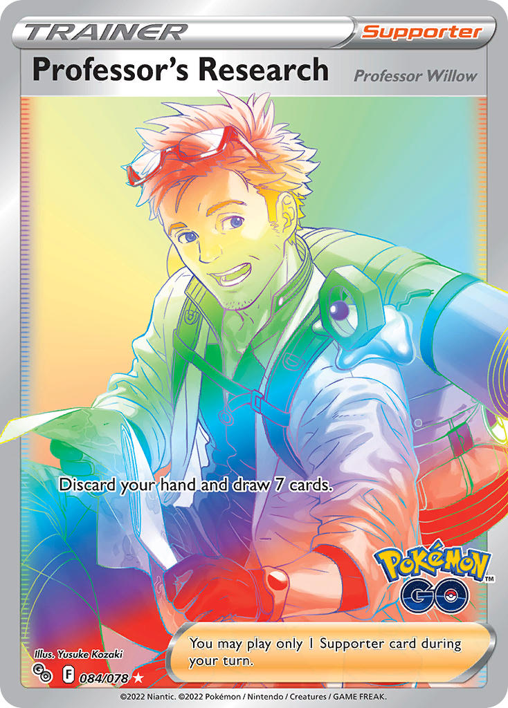 Pokemon TCG Professor’s Research 084/078 - Pokemon GO