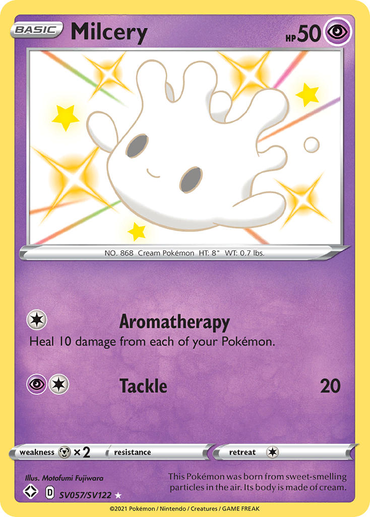 Pokemon TCG Milcery SV057/SV122 - Shining Fates