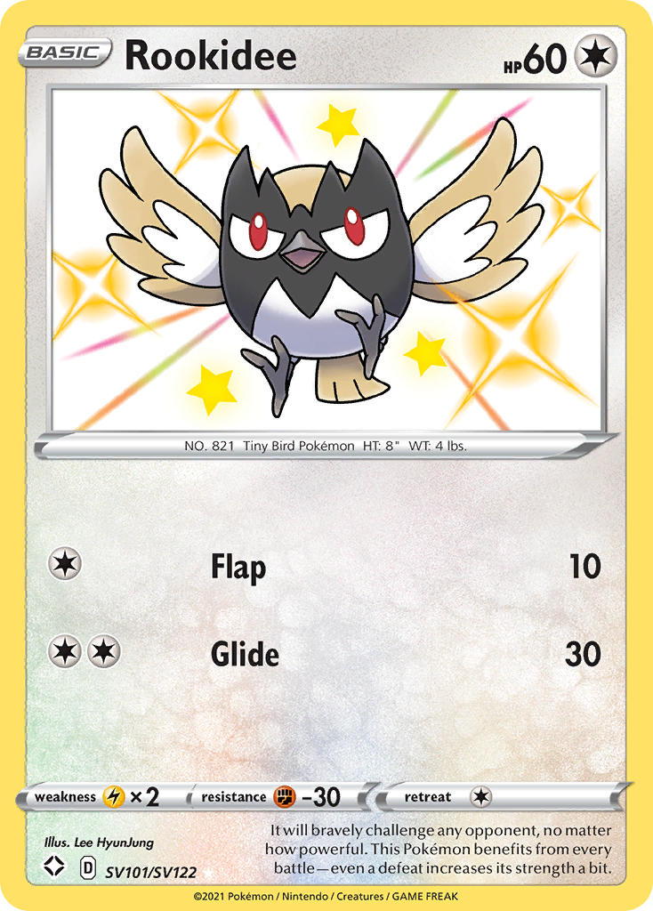 Pokemon TCG Rookidee SV101/SV122 - Shining Fates
