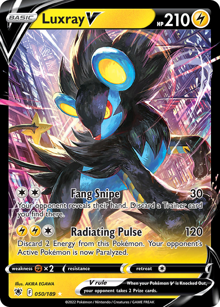 Pokemon TCG Luxray V 050/189 - Astral Radiance