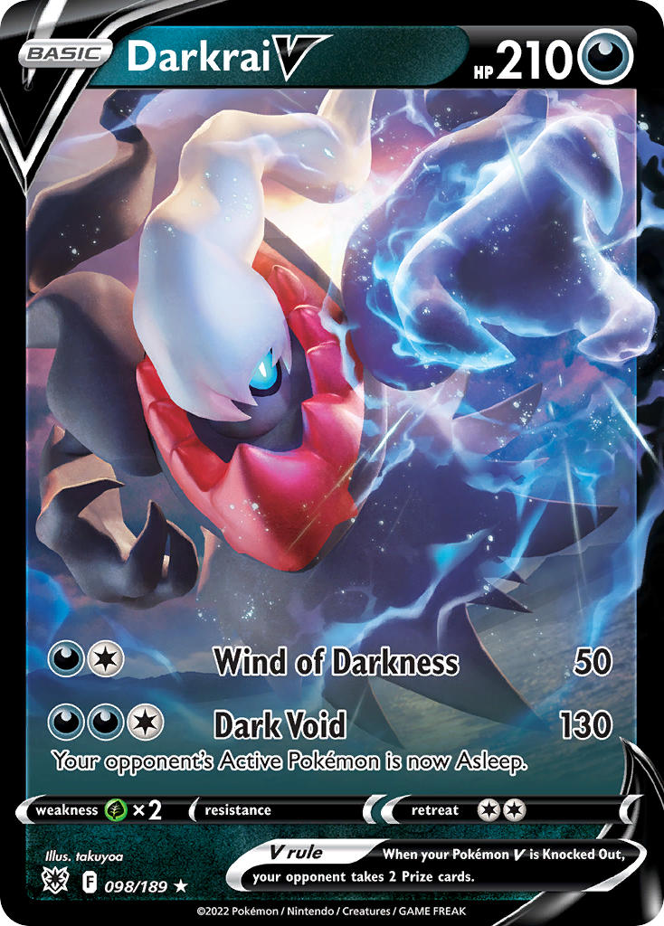 Pokemon TCG Darkrai V 098/189 - Astral Radiance