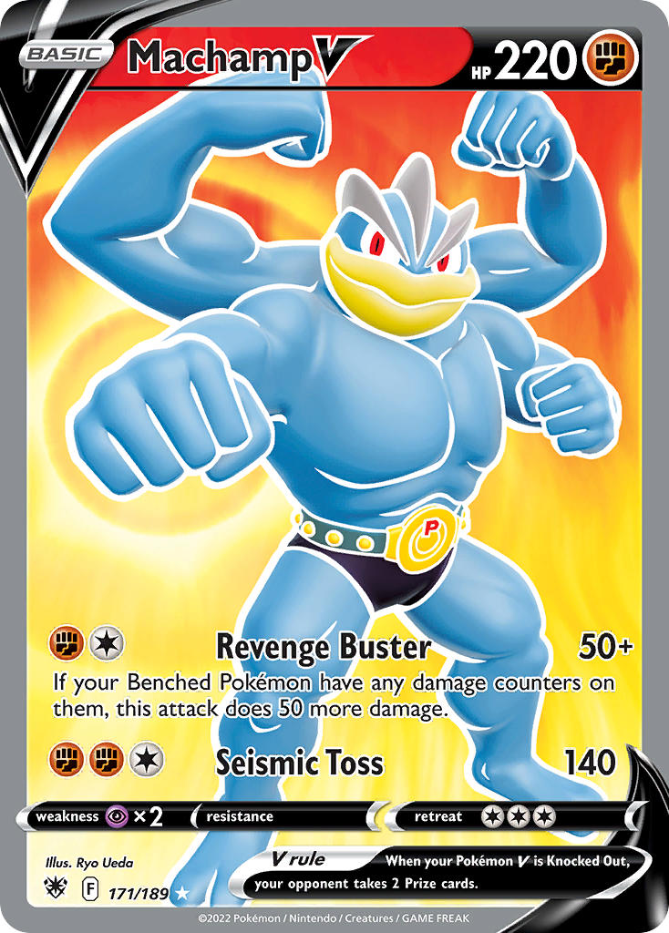 Pokemon TCG Machamp V 171/189 - Astral Radiance