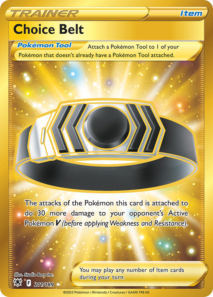 Pokemon TCG Choice Belt 211/189 - Astral Radiance