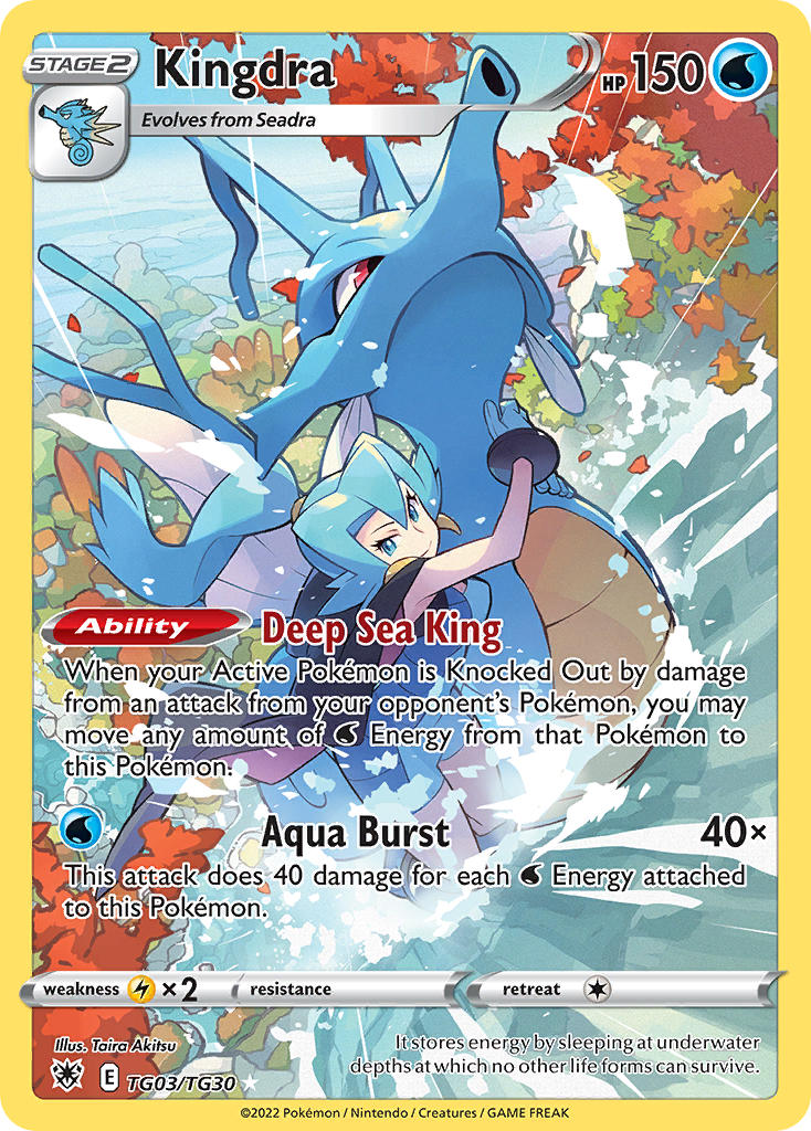 Pokemon TCG Kingdra TG03/TG30 - Astral Radiance