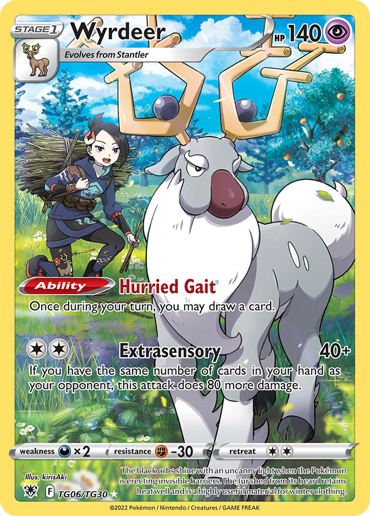 Pokemon TCG Wyrdeer TG06/TG30 - Astral Radiance