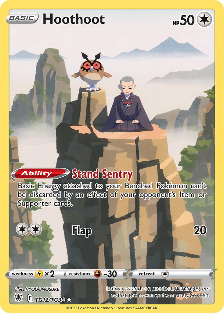 Pokemon TCG Hoothoot TG12/TG30 - Astral Radiance