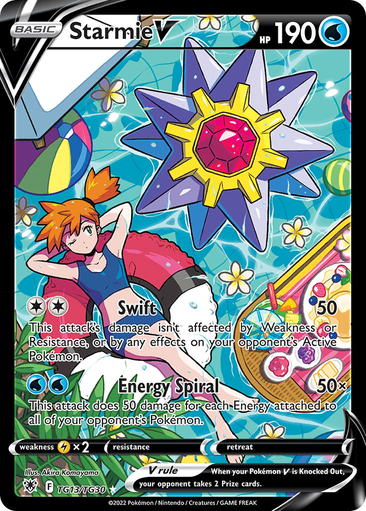 Pokemon TCG Starmie V TG13/TG30 - Astral Radiance