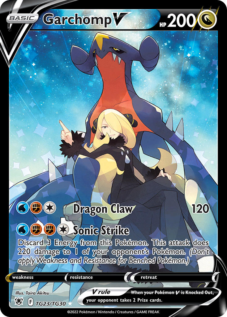 Pokemon TCG Garchomp V TG23/TG30 - Astral Radiance