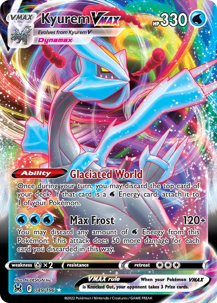 Pokemon TCG Kyurem VMAX 049/196 - Lost Origin