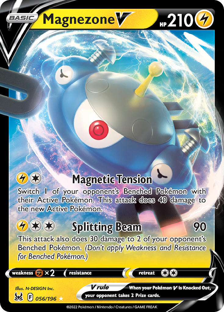 Pokemon TCG Magnezone V 056/196 - Lost Origin