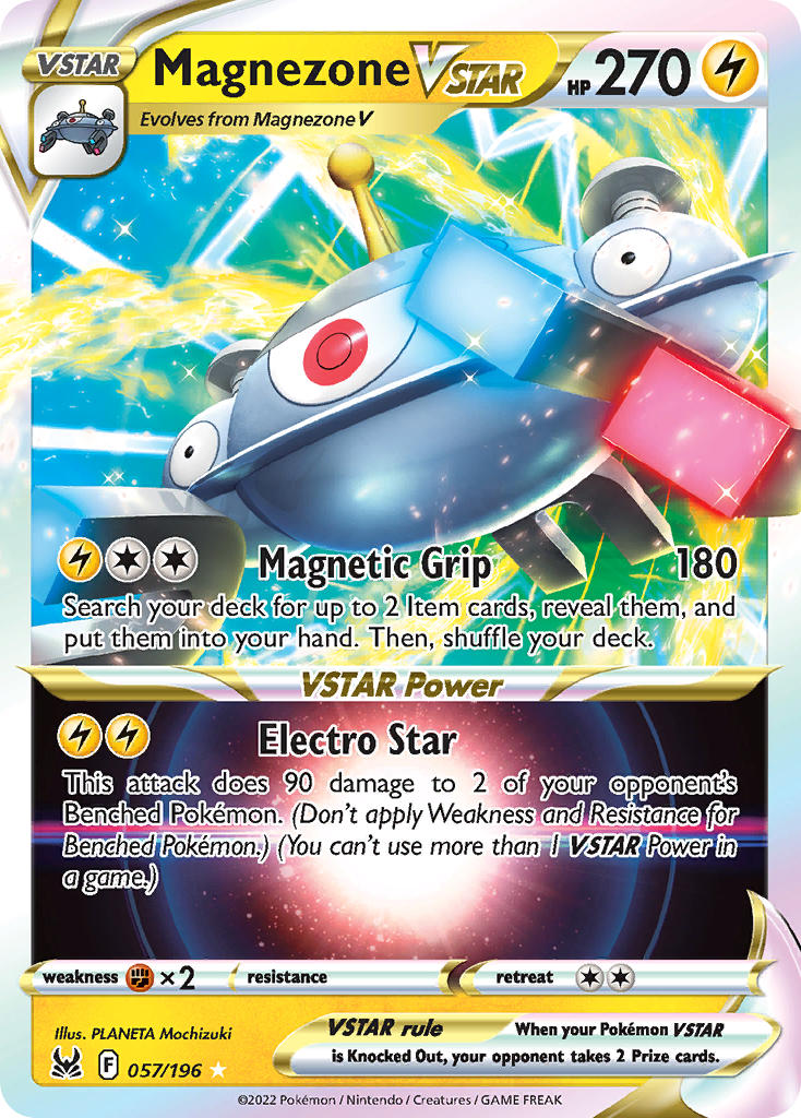 Pokemon TCG Magnezone VSTAR 057/196 - Lost Origin