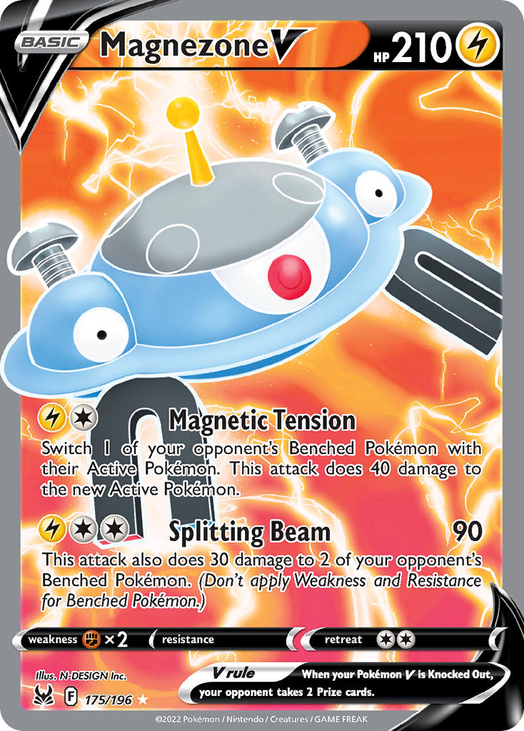Pokemon TCG Magnezone V 175/196 - Lost Origin