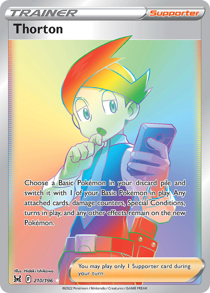 Pokemon TCG Thorton 210/196 - Lost Origin
