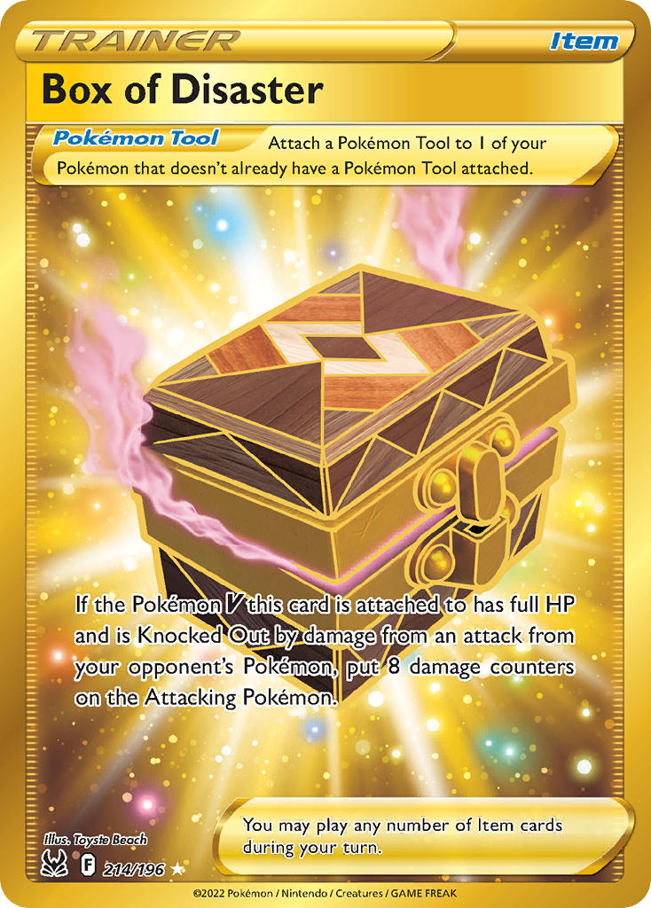 Pokemon TCG Box of Disaster 214/196 - Lost Origin