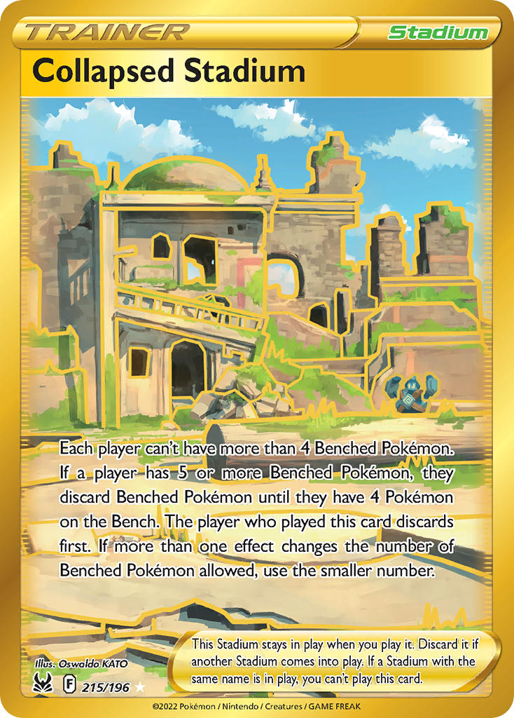 Pokemon TCG Collapsed Stadium 215/196 - Lost Origin