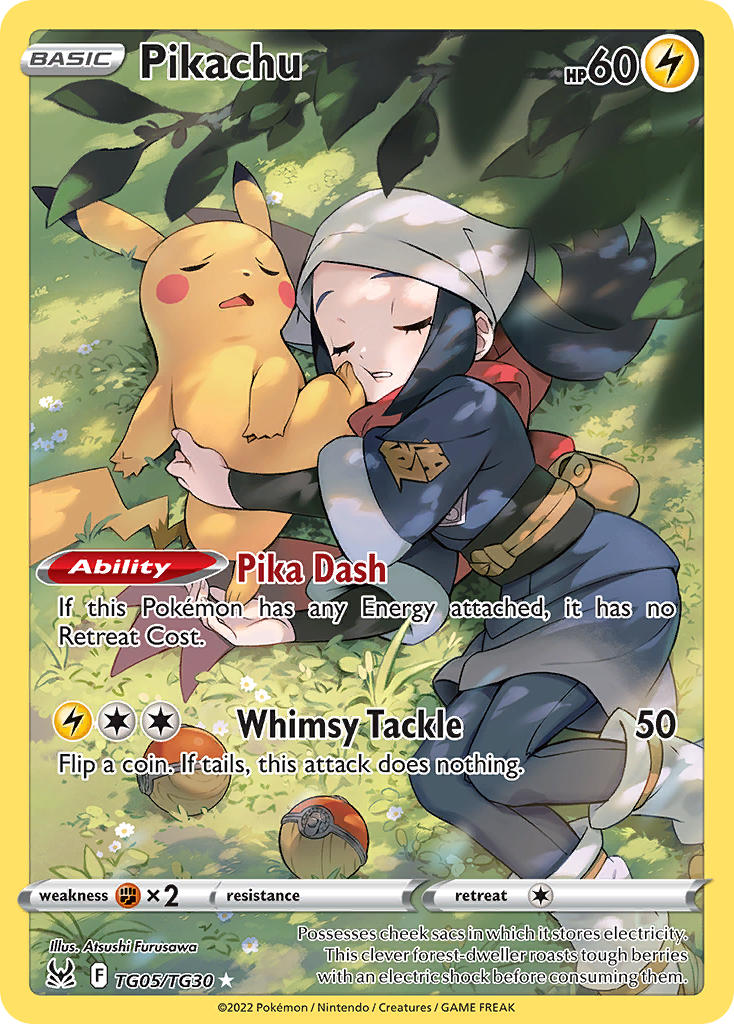 Pokemon TCG Pikachu TG05/TG30 - Lost Origin