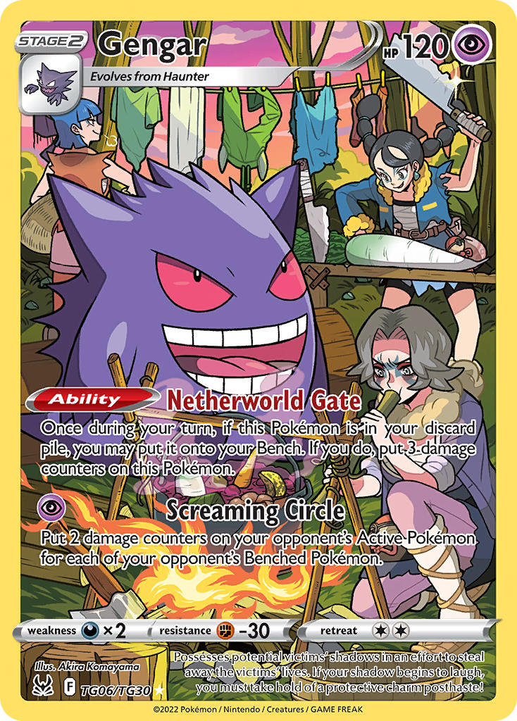 Pokemon TCG Gengar TG06/TG30 - Lost Origin