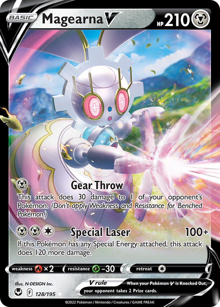 Pokemon TCG Magearna V 128/195 - Silver Tempest