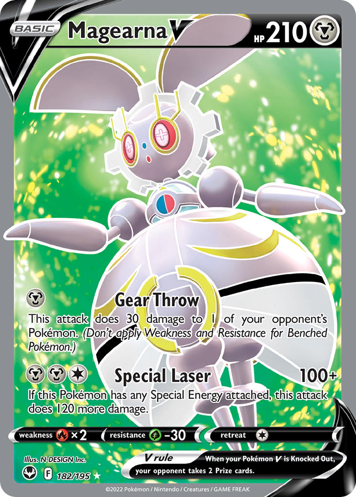 Pokemon TCG Magearna V 182/195 - Silver Tempest
