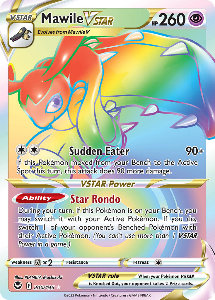 Pokemon TCG Mawile VSTAR 200/195 - Silver Tempest