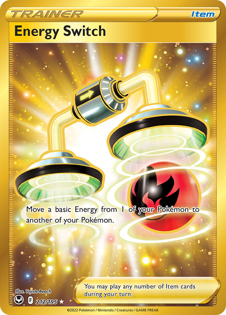 Pokemon TCG Energy Switch 212/195 - Silver Tempest