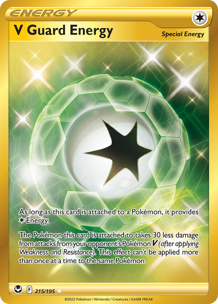 Pokemon TCG V Guard Energy 215/195 - Silver Tempest