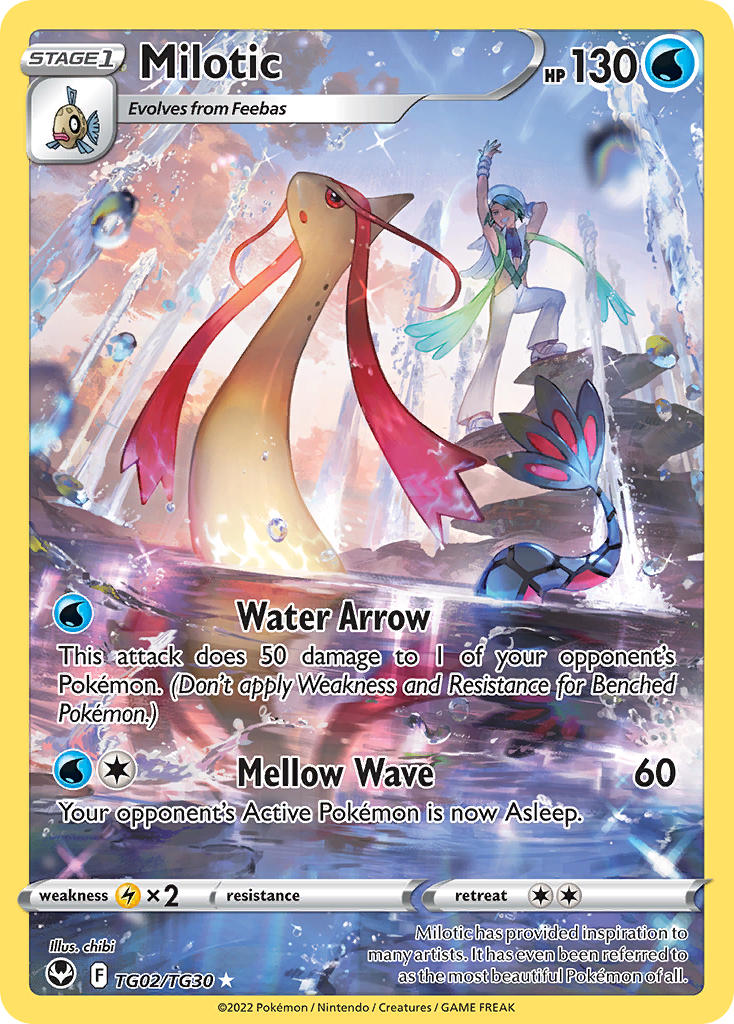 Pokemon TCG Milotic TG02/TG30 - Silver Tempest