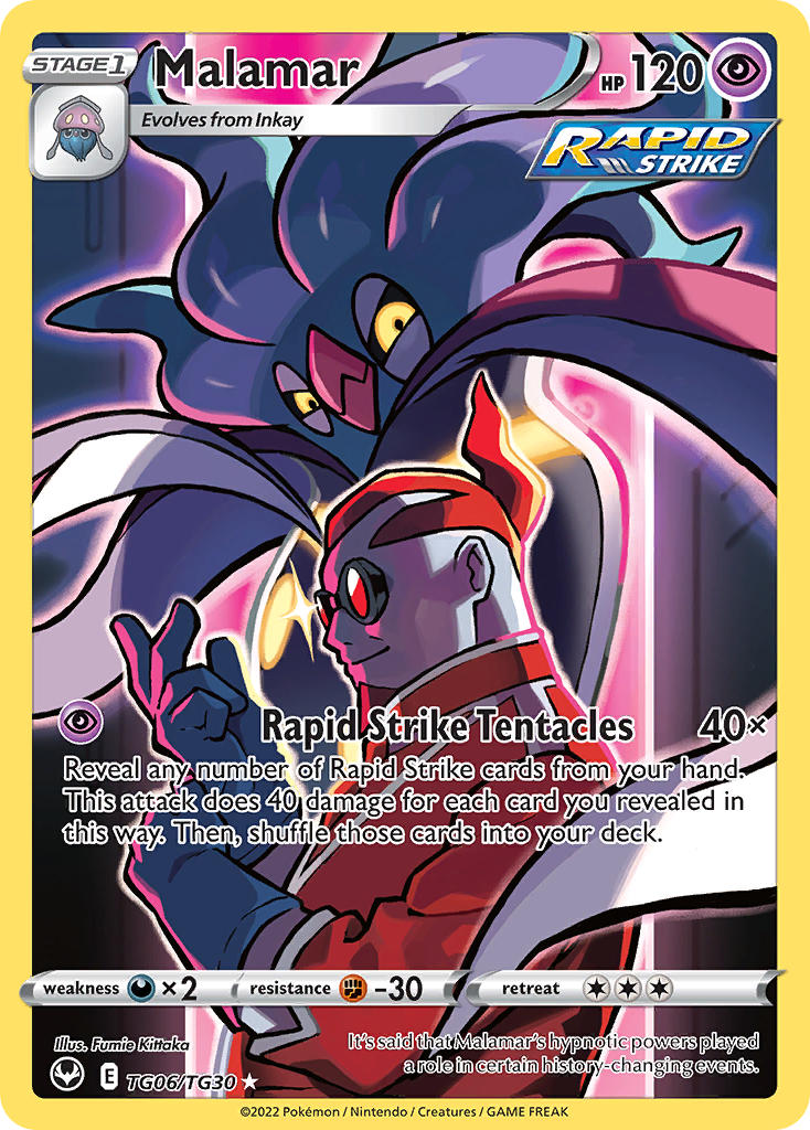 Pokemon TCG Malamar TG06/TG30 - Silver Tempest