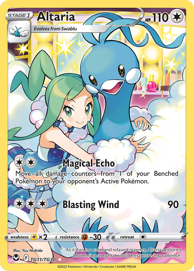 Pokemon TCG Altaria TG11/TG30 - Silver Tempest